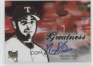 2006 Upper Deck Future Stars - [Base] #101 - Clear Path to Greatness Signatures - Nelson Cruz