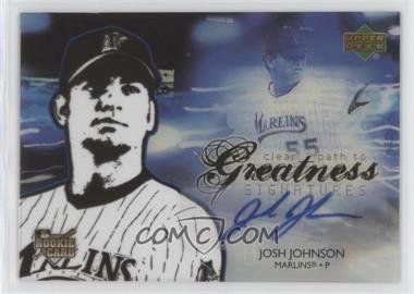 2006 Upper Deck Future Stars - [Base] #114 - Clear Path to Greatness Signatures - Josh Johnson