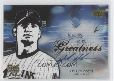2006 Upper Deck Future Stars - [Base] #114 - Clear Path to Greatness Signatures - Josh Johnson