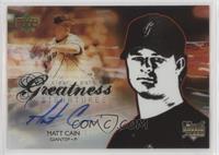 Clear Path to Greatness Signatures - Matt Cain