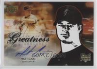 Clear Path to Greatness Signatures - Matt Cain