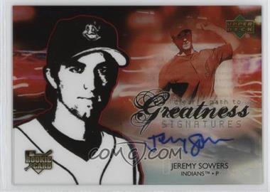 2006 Upper Deck Future Stars - [Base] #131 - Clear Path to Greatness Signatures - Jeremy Sowers