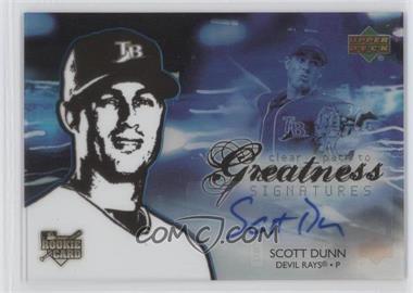 2006 Upper Deck Future Stars - [Base] #137 - Clear Path to Greatness Signatures - Scott Dunn