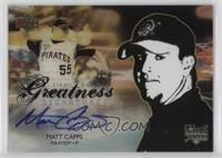 Clear Path to Greatness Signatures - Matt Capps