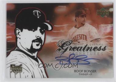 2006 Upper Deck Future Stars - [Base] #81 - Clear Path to Greatness Signatures - Boof Bonser