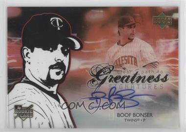 2006 Upper Deck Future Stars - [Base] #81 - Clear Path to Greatness Signatures - Boof Bonser