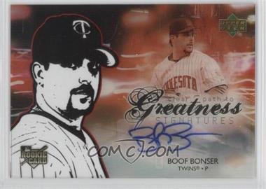 2006 Upper Deck Future Stars - [Base] #81 - Clear Path to Greatness Signatures - Boof Bonser