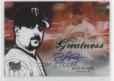 2006 Upper Deck Future Stars - [Base] #81 - Clear Path to Greatness Signatures - Boof Bonser