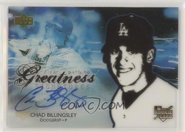 2006 Upper Deck Future Stars - [Base] #86 - Clear Path to Greatness Signatures - Chad Billingsley