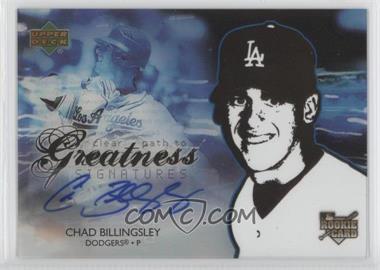 2006 Upper Deck Future Stars - [Base] #86 - Clear Path to Greatness Signatures - Chad Billingsley