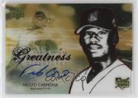 Clear Path to Greatness Signatures - Fausto Carmona [Good to VG‑…