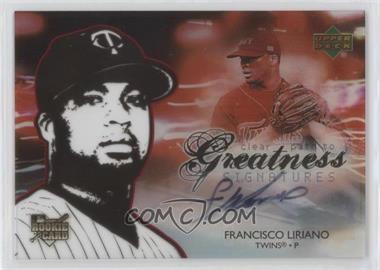 2006 Upper Deck Future Stars - [Base] #96 - Clear Path to Greatness Signatures - Francisco Liriano