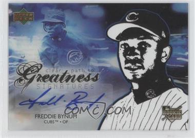 2006 Upper Deck Future Stars - [Base] #97 - Clear Path to Greatness Signatures - Freddie Bynum