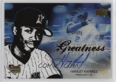 2006 Upper Deck Future Stars - [Base] #98 - Clear Path to Greatness Signatures - Hanley Ramirez