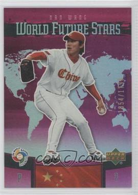 2006 Upper Deck Future Stars - World Future Stars - Purple #WBC-2 - Nan Wang /1799