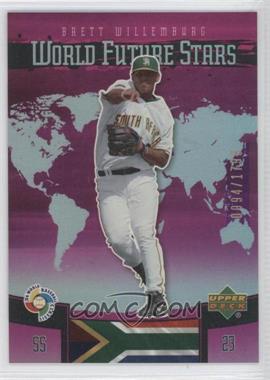 2006 Upper Deck Future Stars - World Future Stars - Purple #WBC-24 - Brett Willemburg /1799