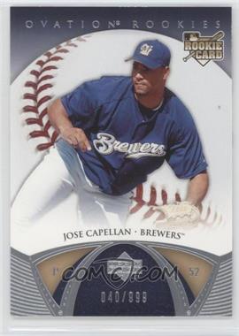 2006 Upper Deck Ovation - [Base] #102 - Jose Capellan /999