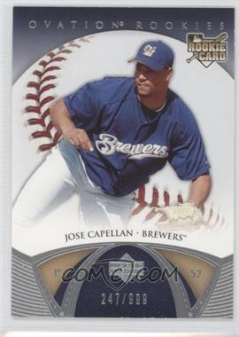 2006 Upper Deck Ovation - [Base] #102 - Jose Capellan /999