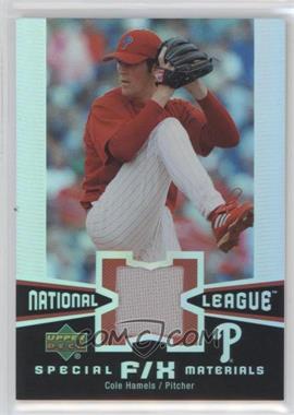 2006 Upper Deck Special F/X - Materials #SM-CH - Cole Hamels