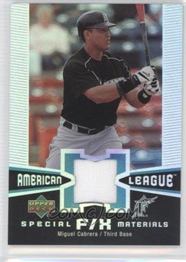 2006 Upper Deck Special F/X - Materials #SM-MC - Miguel Cabrera