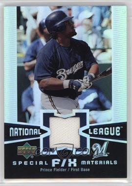 2006 Upper Deck Special F/X - Materials #SM-PF - Prince Fielder