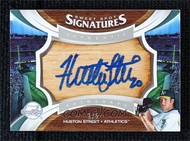 2006 Upper Deck Sweet Spot - [Base] - Barrel Blue Ink #141 - Sweet Spot Signatures - Huston Street /5