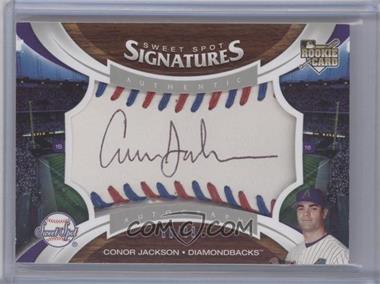 2006 Upper Deck Sweet Spot - [Base] - Red & Blue Stitch #156 - Sweet Spot Signatures - Conor Jackson /99