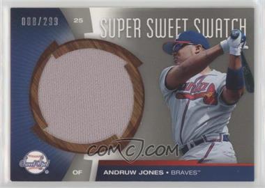 2006 Upper Deck Sweet Spot - Super Sweet Swatch #SW-AJ - Andruw Jones /299