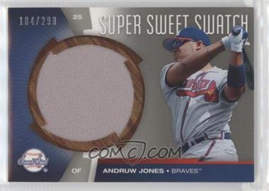 2006 Upper Deck Sweet Spot - Super Sweet Swatch #SW-AJ - Andruw Jones /299