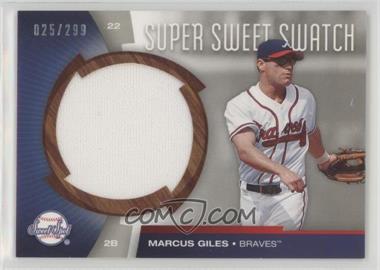 2006 Upper Deck Sweet Spot - Super Sweet Swatch #SW-MG - Marcus Giles /299