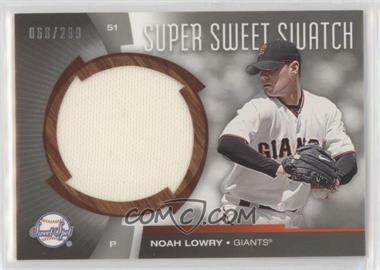 2006 Upper Deck Sweet Spot - Super Sweet Swatch #SW-NL - Noah Lowry /299