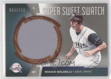 2006 Upper Deck Sweet Spot - Super Sweet Swatch #SW-RB - Rocco Baldelli /299