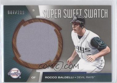 2006 Upper Deck Sweet Spot - Super Sweet Swatch #SW-RB - Rocco Baldelli /299