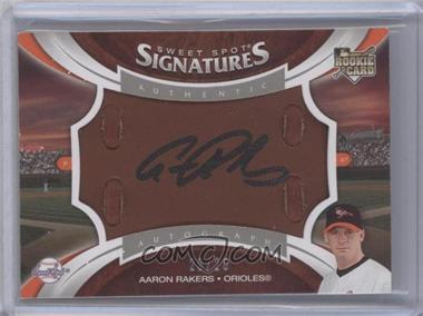 2006 Upper Deck Sweet Spot Update - [Base] - Glove Leather Black Ink #174 - Sweet Spot Signatures - Aaron Rakers /20