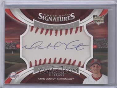 2006 Upper Deck Sweet Spot Update - [Base] #156 - Sweet Spot Signatures - Mike Vento /100