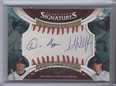 2006 Upper Deck Sweet Spot Update - Dual Signatures #SS2-UW - Dan Uggla, Josh Willingham /55