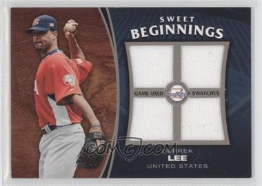 2006 Upper Deck Sweet Spot Update - Sweet Beginnings Swatches #SW-DL - Derrek Lee