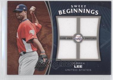 2006 Upper Deck Sweet Spot Update - Sweet Beginnings Swatches #SW-DL - Derrek Lee