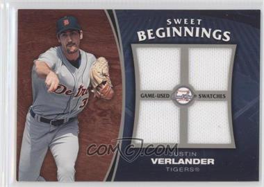 2006 Upper Deck Sweet Spot Update - Sweet Beginnings Swatches #SW-VE - Justin Verlander