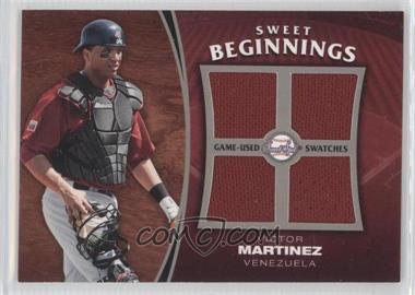 2006 Upper Deck Sweet Spot Update - Sweet Beginnings Swatches #SW-VM - Victor Martinez