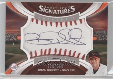 2006 Upper Deck Sweet Spot Update - Sweet Spot Signatures Veteran - Red Stitching Blue Ink #SS-BR - Brian Roberts /300