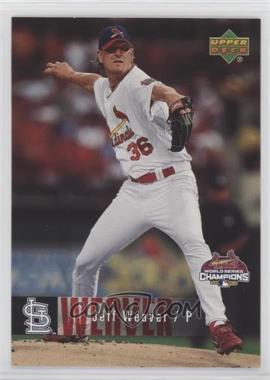 2006 Upper Deck World Series Champions - Box Set [Base] #24 - Jeff Weaver