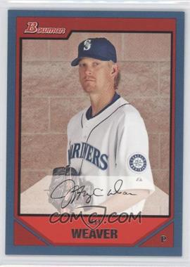 2007 Bowman - [Base] - Blue #183 - Jeff Weaver /500