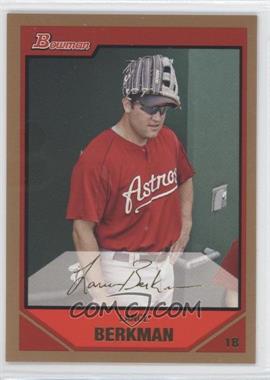 2007 Bowman - [Base] - Gold #177 - Lance Berkman