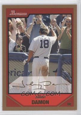 2007 Bowman - [Base] - Gold #180 - Johnny Damon