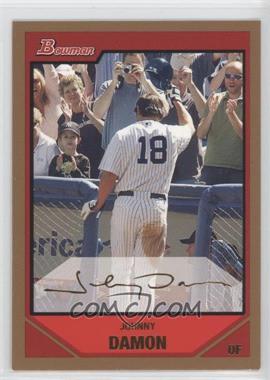 2007 Bowman - [Base] - Gold #180 - Johnny Damon