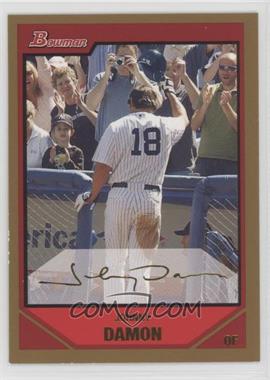 2007 Bowman - [Base] - Gold #180 - Johnny Damon