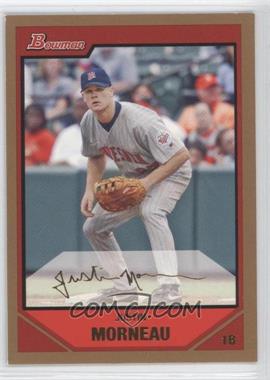 2007 Bowman - [Base] - Gold #77 - Justin Morneau