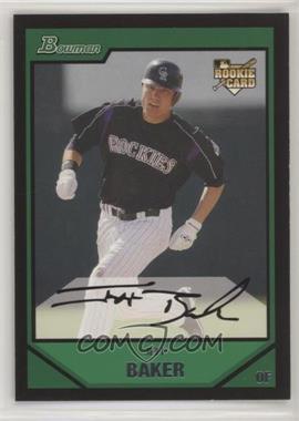 2007 Bowman - [Base] #204 - Jeff Baker