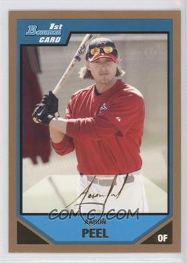 2007 Bowman - Prospects - Gold #BP103 - Aaron Peel